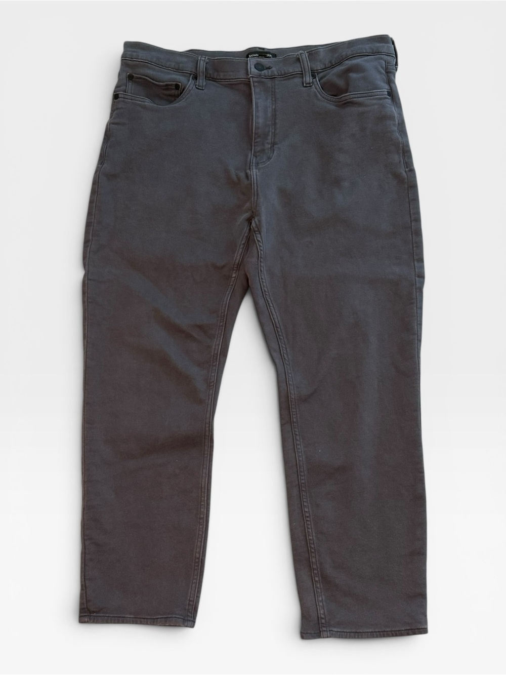 Banana Republic Charcoal Straight-Leg Jeans - size 38x29